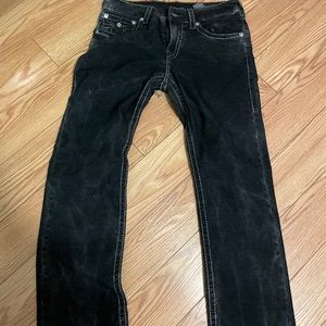 true religion black jeans